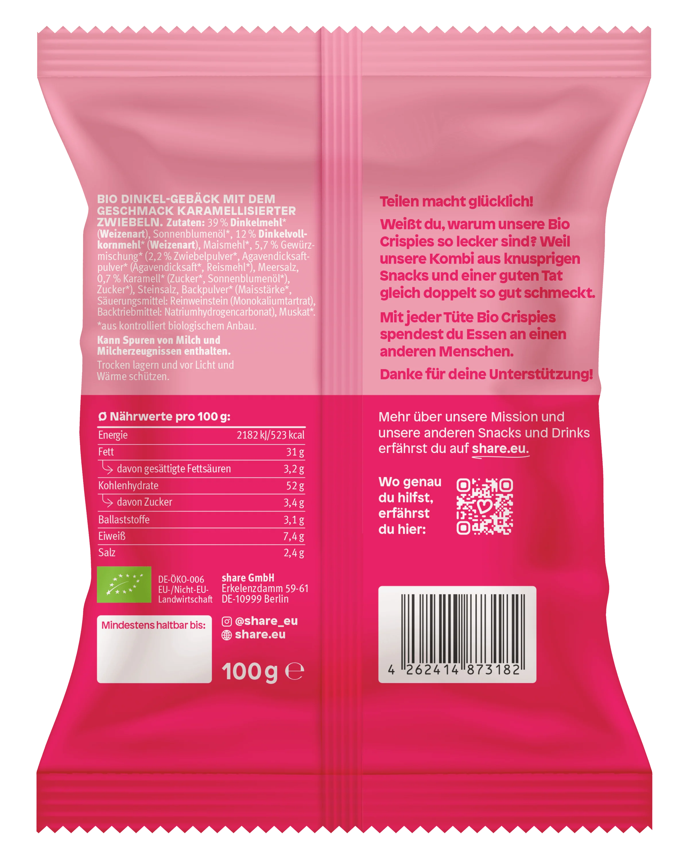 Bio Crispies Caramelized Onion Style - Image 4