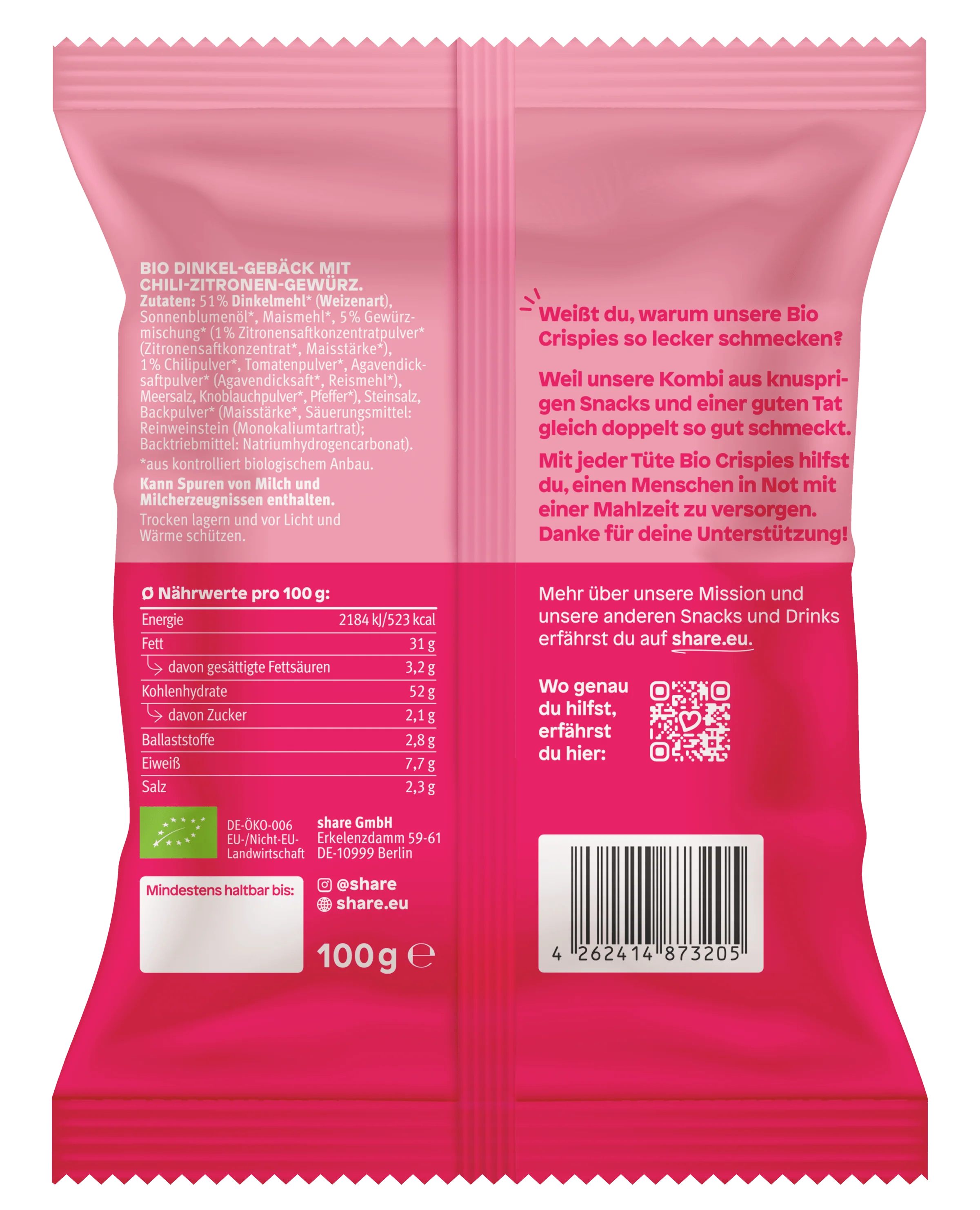 Bio Crispies Chili Lemon - Image 4