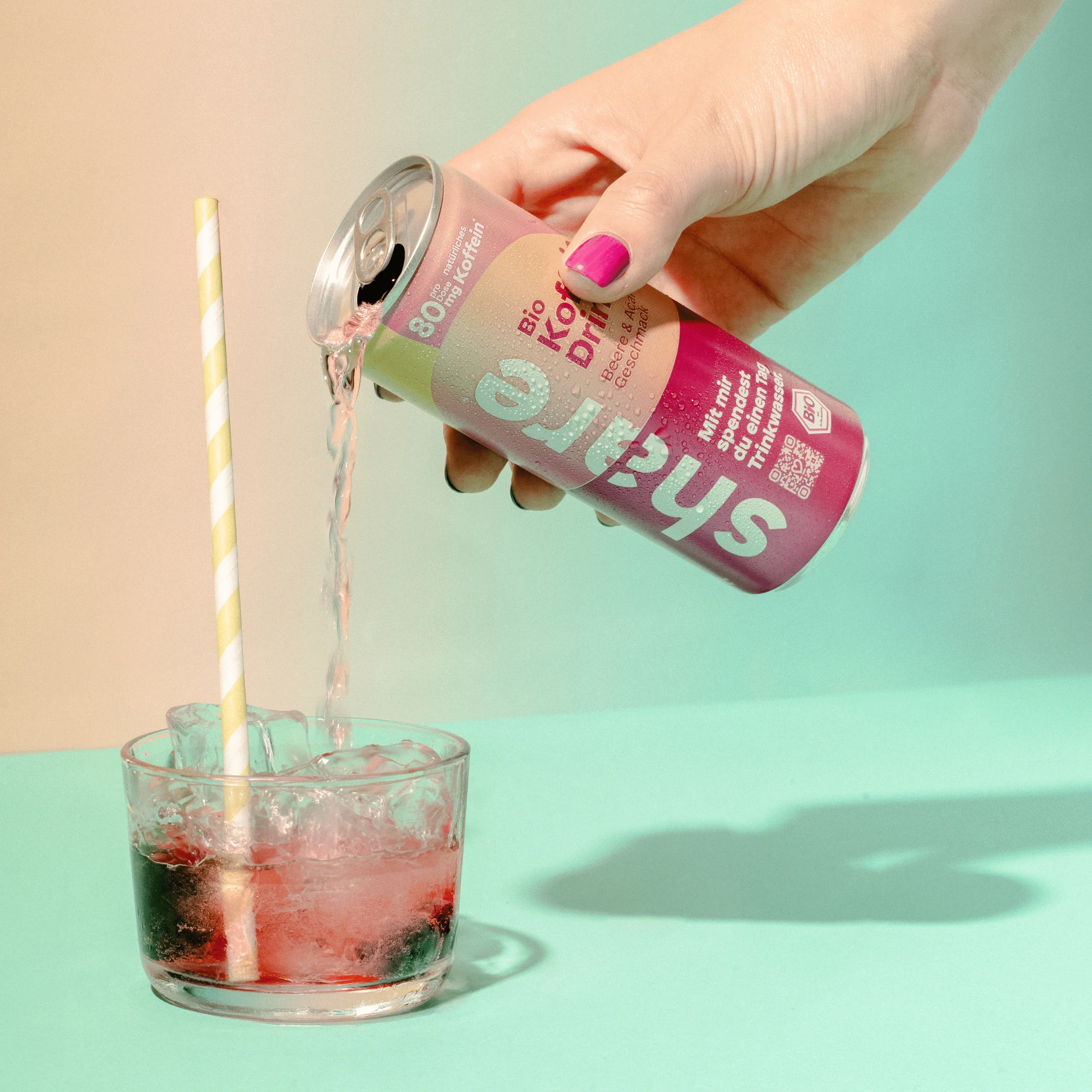 Bio Koffein Drink Beere & Acai - Image 4