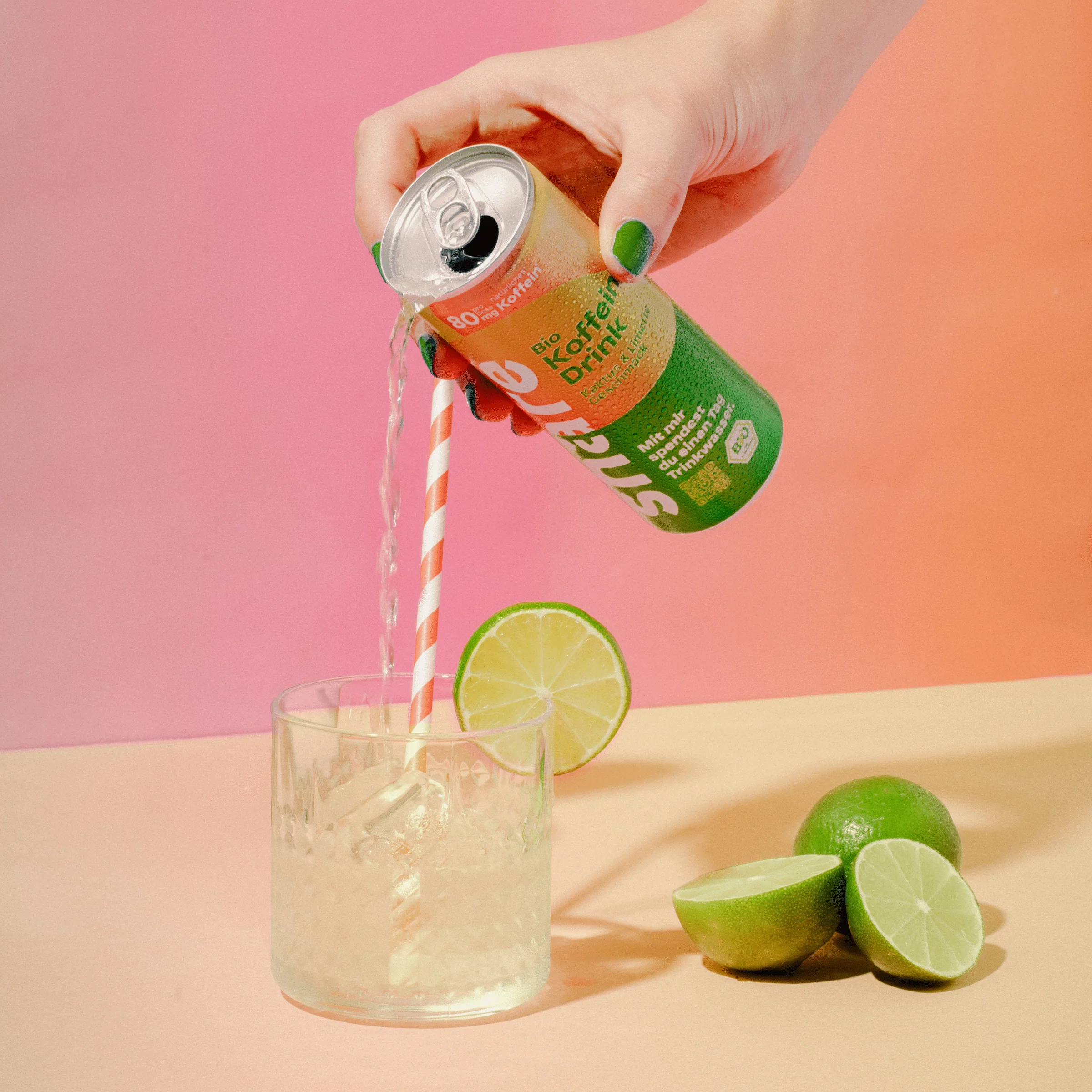 Bio Koffein Drink Kaktus & Limette - Image 4