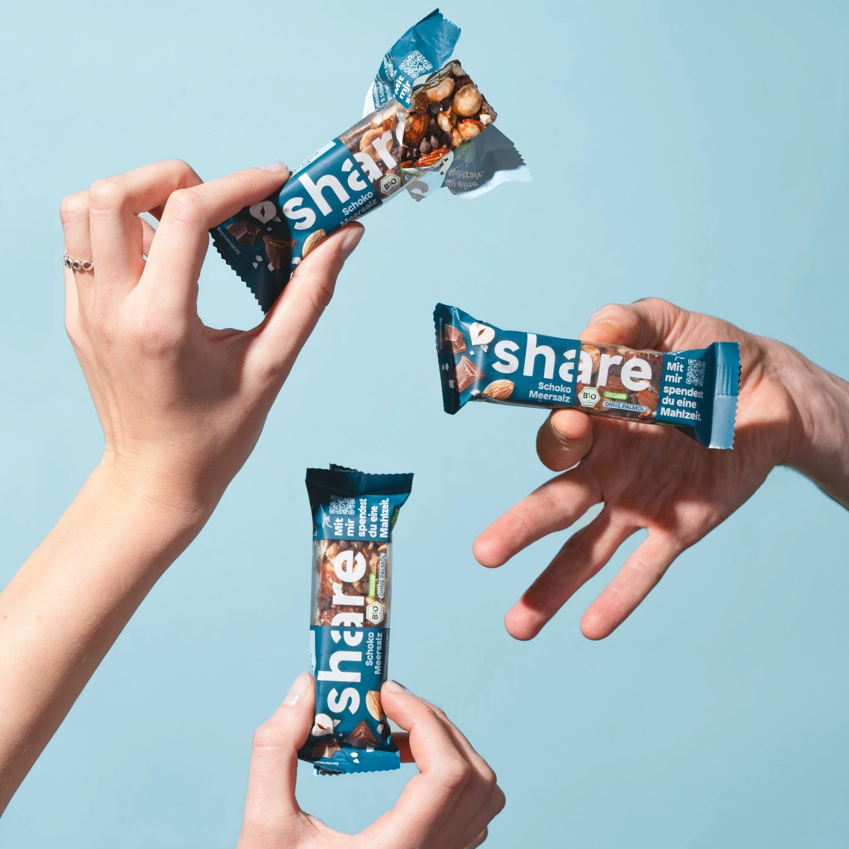 Bio Nussriegel Schoko & Meersalz - Image 7
