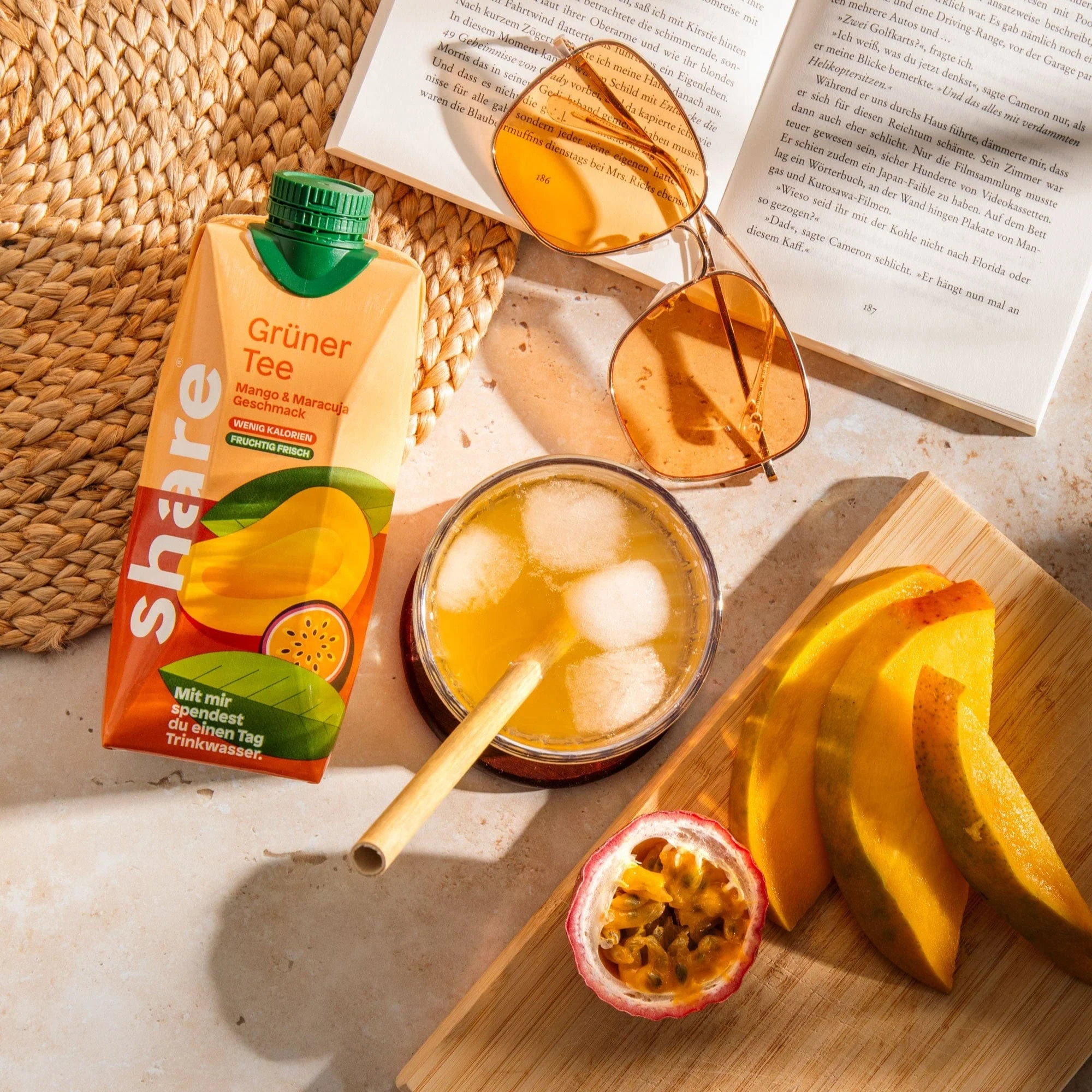 Bio Teegetränk Grüntee Mango-Maracuja - Image 5