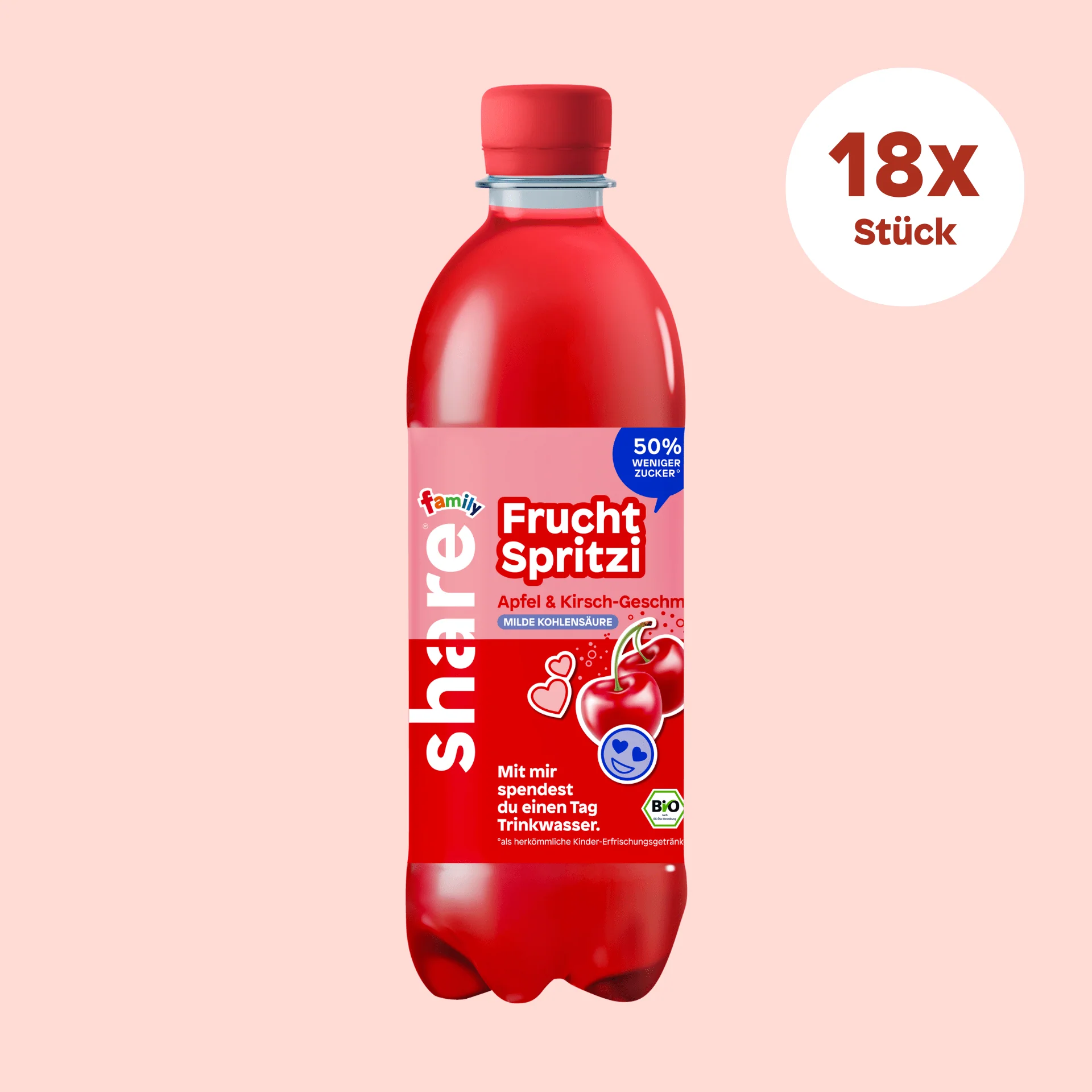 Family Bio Frucht Spritzi Apfel & Kirsch-Geschmack - Image 7