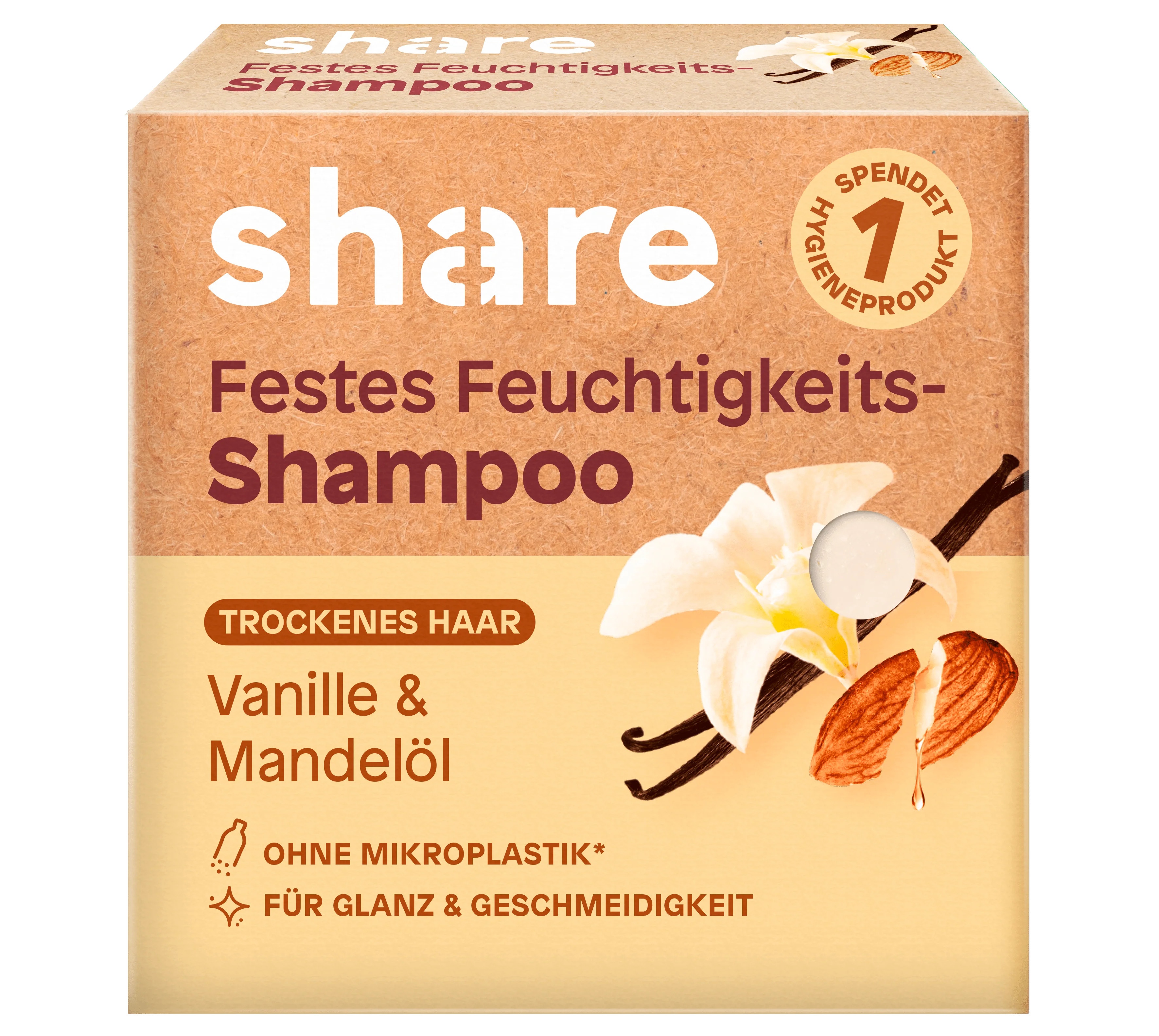 Festes Shampoo Vanille & Mandelöl - Image 3