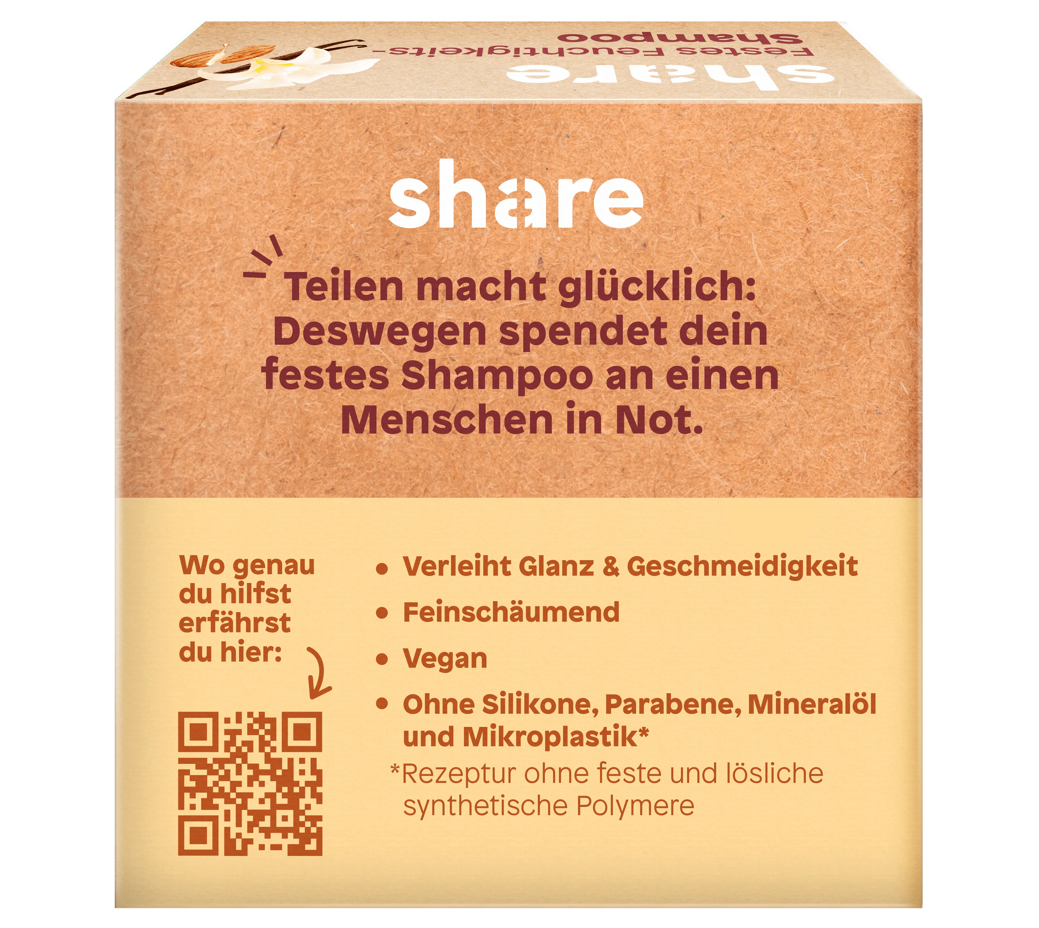 Festes Shampoo Vanille & Mandelöl - Image 4