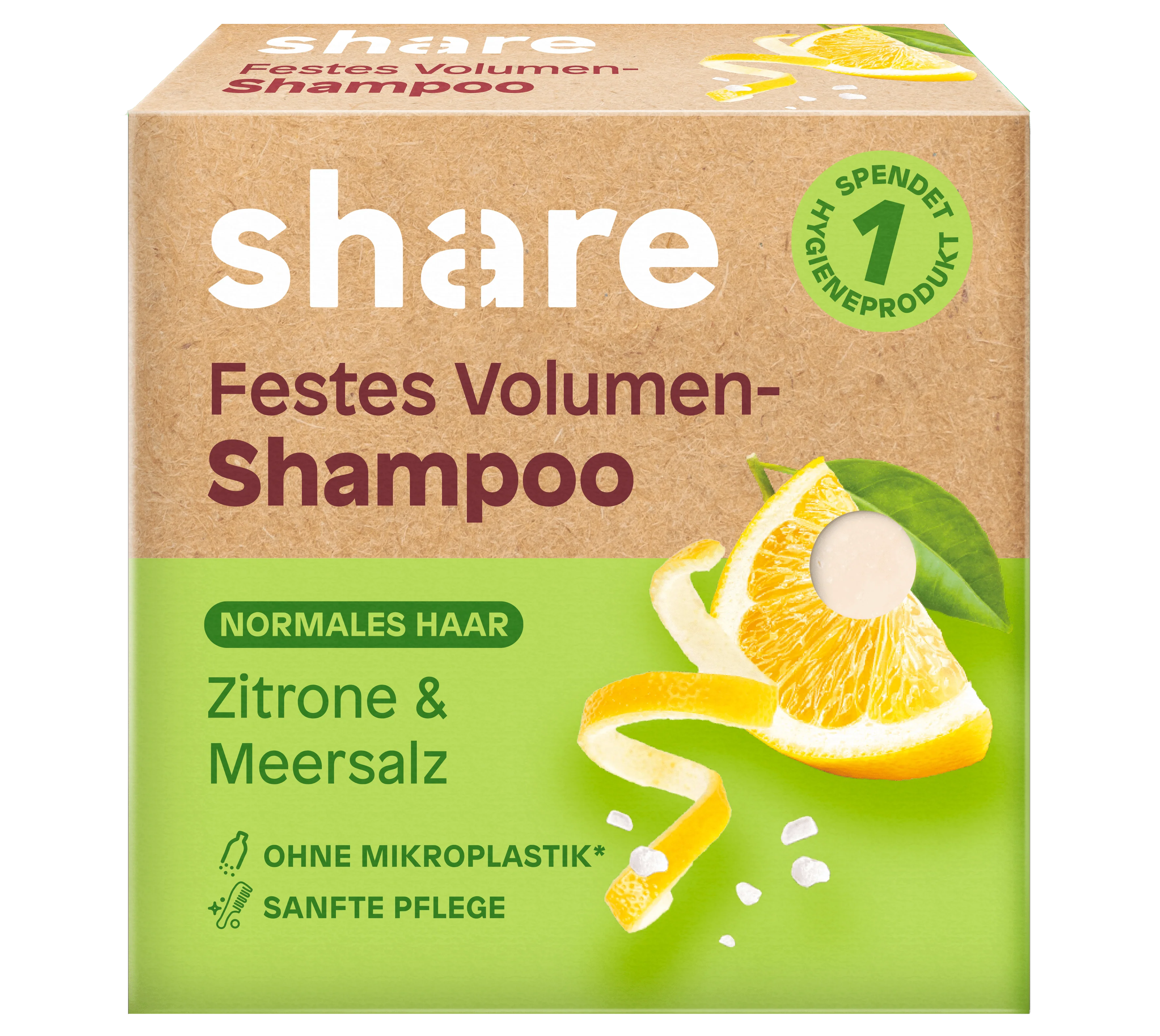 Festes Shampoo Zitrone & Meersalz - Image 5
