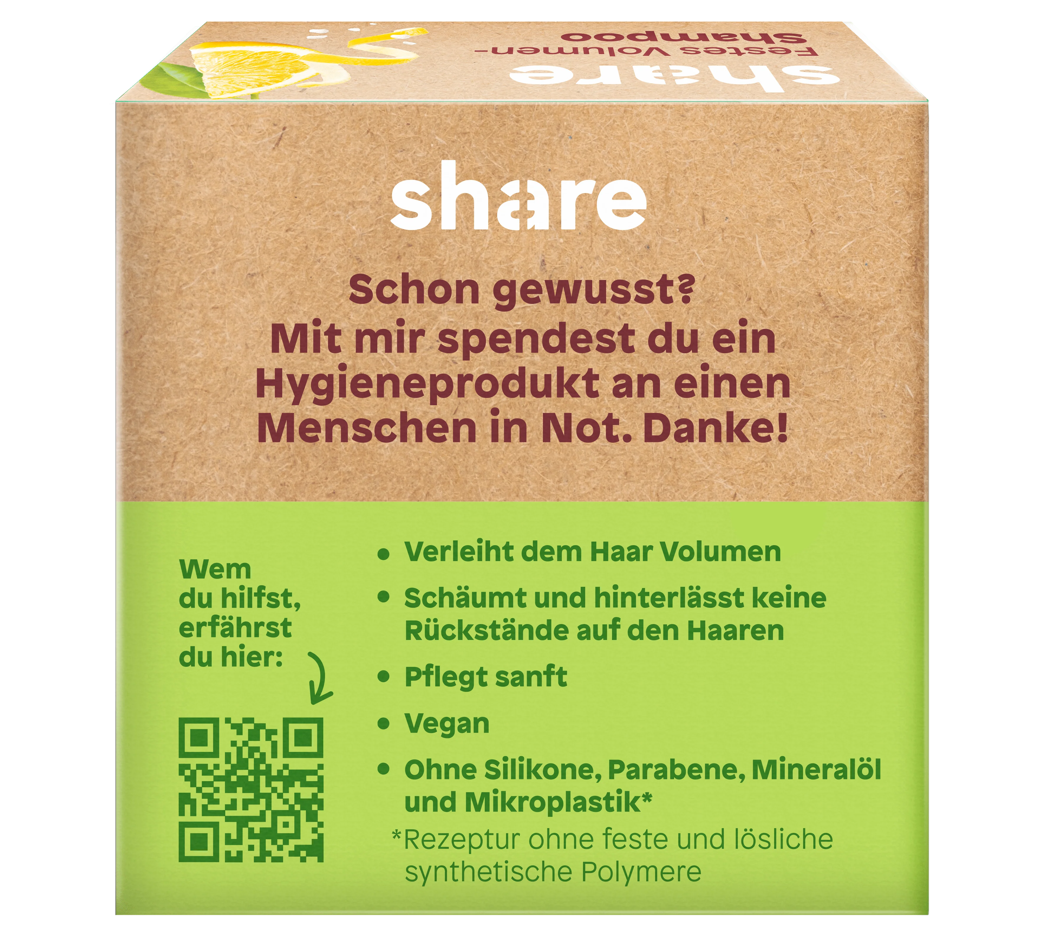 Festes Shampoo Zitrone & Meersalz - Image 6