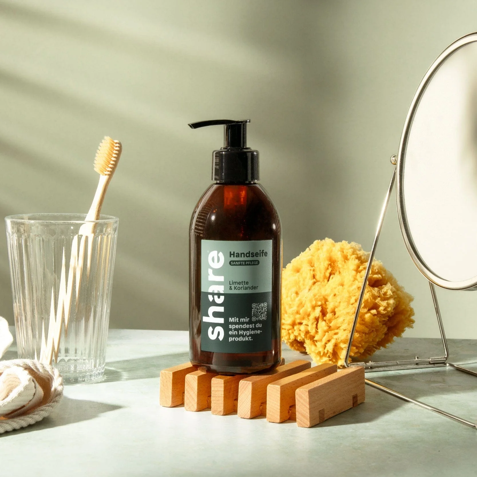 Flüssigseife Limette & Koriander - Image 4